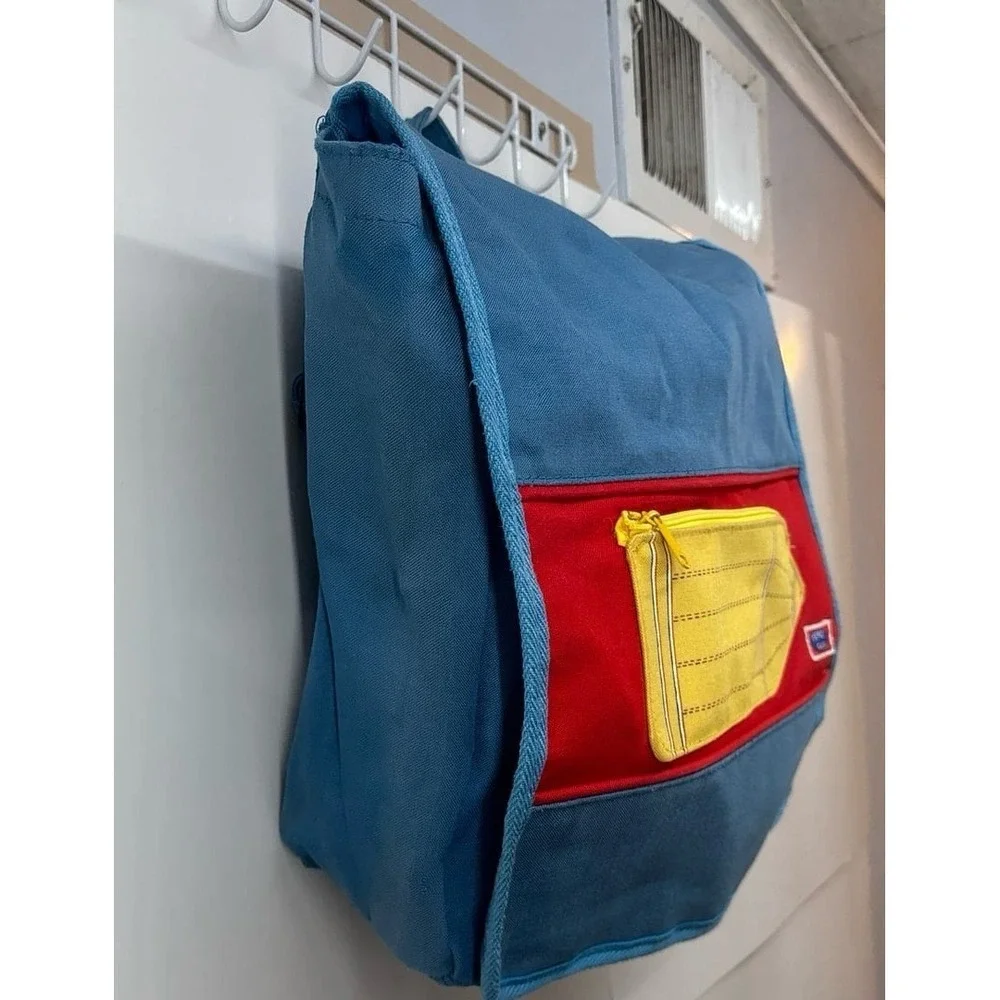 Vintage Napsack, School backpack (1980) 13X11x4